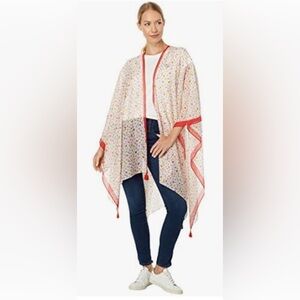 Kate Spade New York Flower Pot Ruana